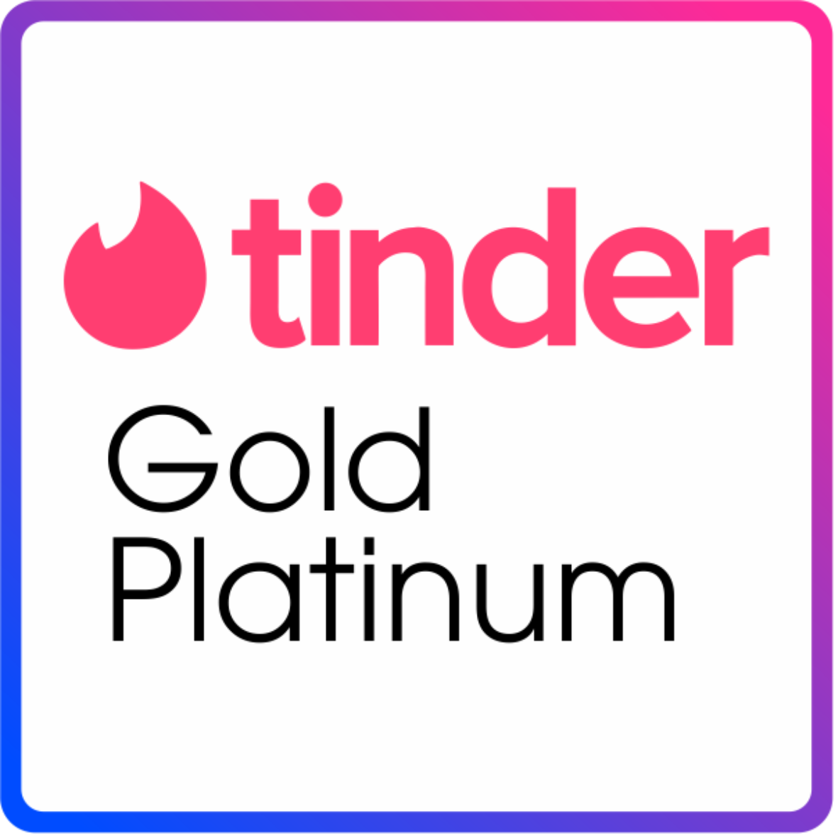 Upgrade Official Tinder Gold & Platinum at Low Price